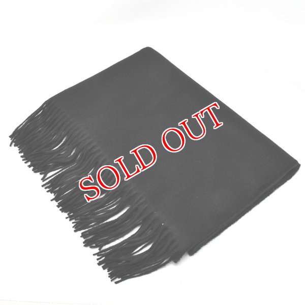 画像2: Johnstons ジョンストンズ WA000056SA0900 WA56 2022AW 大判 マフラー ストール 無地 カシミア100％ メンズ レディース (2)