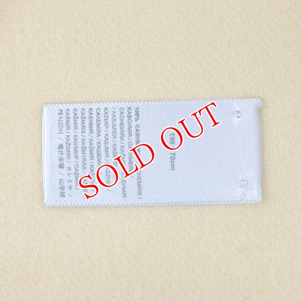 画像4: Johnstons ジョンストンズ WA000056SB0203 WA56 2022AW 大判 マフラー ストール カシミア100％ 無地 メンズ レディース (4)