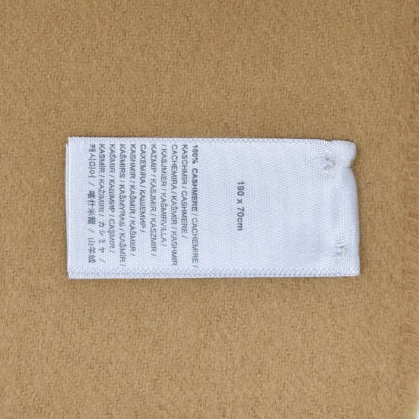 画像4: Johnstons ジョンストンズ WA000056SB4142 WA56 2022AW 大判 マフラー ストール カシミア100％ 無地 メンズ レディース (4)