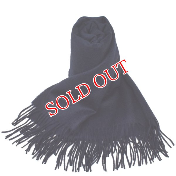 画像1: Johnstons ジョンストンズ WA000056SD7330 WA56 2022AW 大判 マフラー ストール カシミア100％ 無地 メンズ レディース (1)