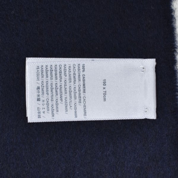 画像4: Johnstons ジョンストンズ WA000056SD7330 WA56 2022AW 大判 マフラー ストール カシミア100％ 無地 メンズ レディース (4)