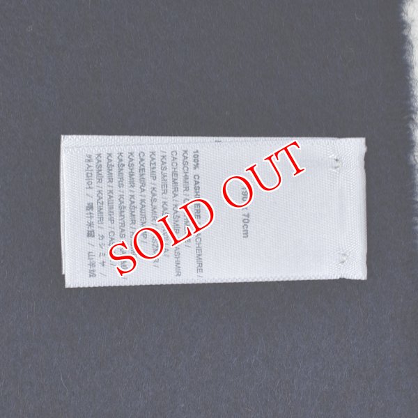 画像4: Johnstons ジョンストンズ WA000056SD7330 WA56 2022AW 大判 マフラー ストール カシミア100％ 無地 メンズ レディース (4)