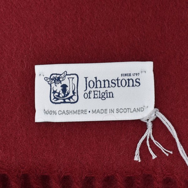 画像3: Johnstons ジョンストンズ WA000056SE7234 WA56 2022AW 大判 マフラー ストール 無地 カシミア100％ メンズ レディース (3)