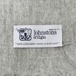 画像3: Johnstons ジョンストンズ WA000057HA0100 WA57 2022AW 中判 ストール マフラー カシミア 100％ 無地 メンズ レディース (3)