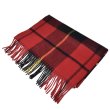 画像2: Johnstons ジョンストンズ WA000057KU0099 WA57 2022AW 中判 ストール マフラー カシミア 100％ チェック メンズ レディース (2)
