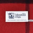 画像3: Johnstons ジョンストンズ WA000057KU0099 WA57 2022AW 中判 ストール マフラー カシミア 100％ チェック メンズ レディース (3)