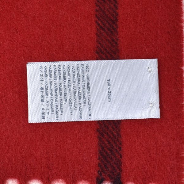 画像4: Johnstons ジョンストンズ WA000057KU0099 WA57 2022AW 中判 ストール マフラー カシミア 100％ チェック メンズ レディース (4)