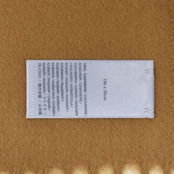 画像4: Johnstons ジョンストンズ WA000057SB3022 WA57 2022AW 中判 ストール マフラー カシミア 100％ 無地 メンズ レディース (4)