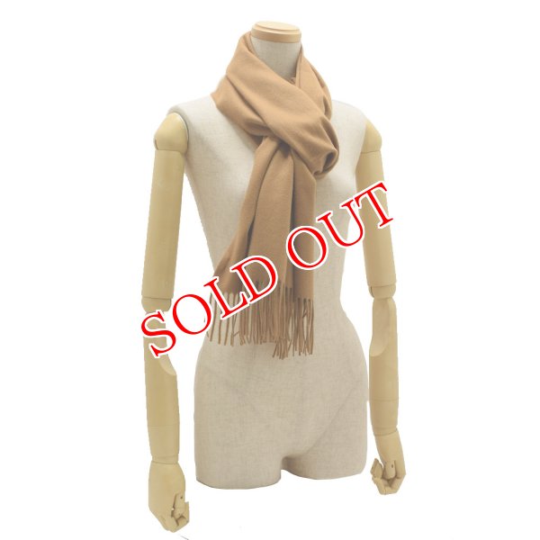 画像5: Johnstons ジョンストンズ WA000057SB3022 WA57 2022AW 中判 ストール マフラー カシミア 100％ 無地 メンズ レディース (5)