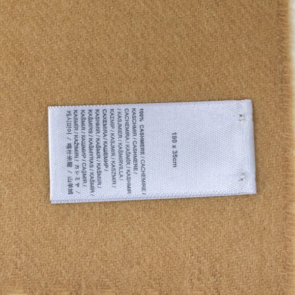 画像4: Johnstons ジョンストンズ WA000057SB4142 WA57 2022AW 中判 ストール マフラー カシミア 100％ 無地 メンズ レディース (4)