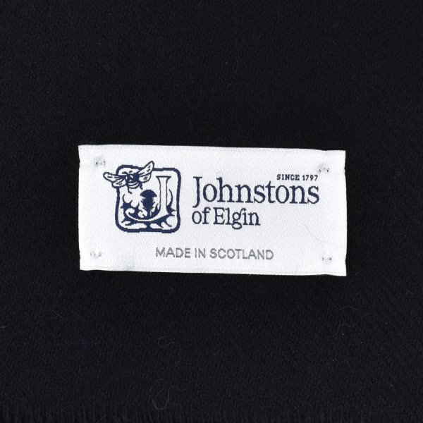 画像3: Johnstons ジョンストンズ WD000446SA0900 WD446 2022AW ストール マフラー スカーフ ウール100％ メンズ レディース (3)