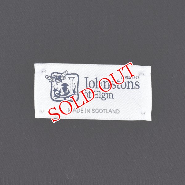画像3: Johnstons ジョンストンズ WD000446SA0900 WD446 2022AW ストール マフラー スカーフ ウール100％ メンズ レディース (3)