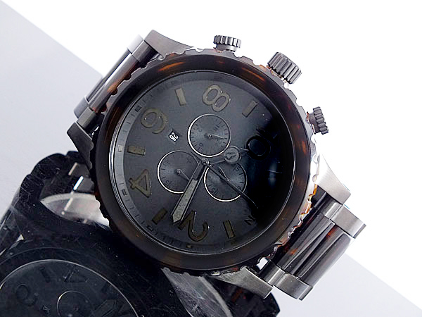 【即納】NIXON ニクソン 腕時計 51-30 CHRONO A083-1061 TORTOISE