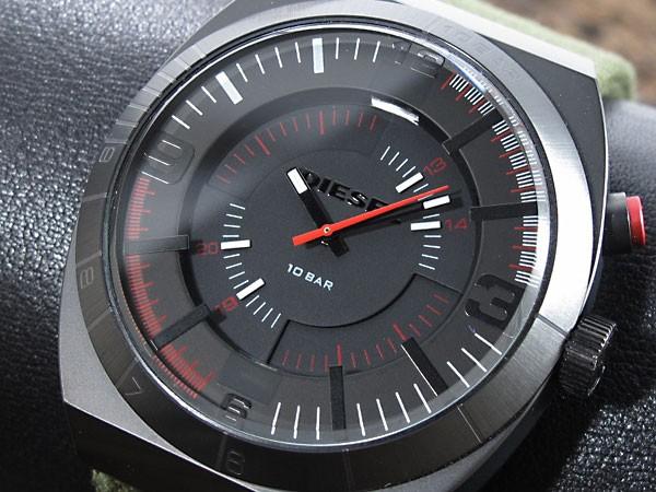 DIESEL ディーゼル 腕時計 メンズ レッドライト DZ1412
