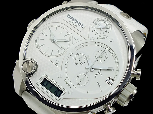 ディーゼル DIESEL フォータイム アナデジ クロノグラフ 腕時計 DZ7194