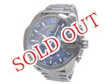 画像: ディーゼル DIESEL クオーツ クロノグラフ メンズ 腕時計 DZ4329 ブルーブラック ブルー