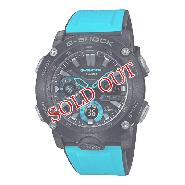 画像1: CASIO G-SHOCK GA-2000-1A2 腕時計 メンズ
