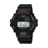 画像: カシオ G-Shock クロノグラフ ブラック デジタル メンズ スポーツ 腕時計 DW6900-1V