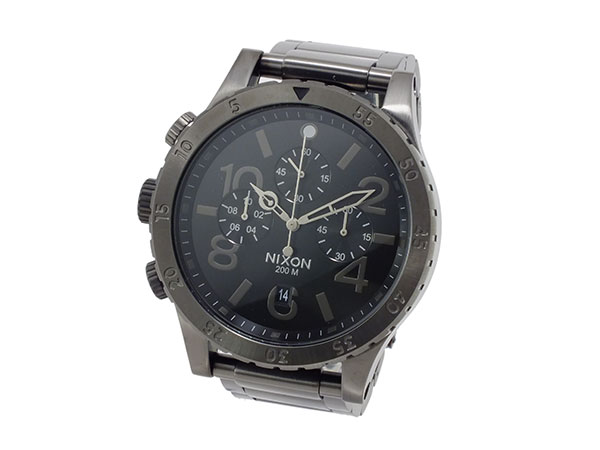 極希少】 NIXON ニクソン 腕時計 48-20 CHRONO パープル 紫 時計