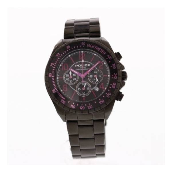 画像1: POLICE ポリス クロノグラフ 腕時計 PL.2545JSB/02MA メンズ ブラック ステンレス 腕時計