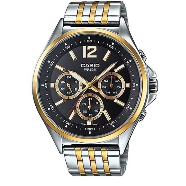 画像1: カシオ CASIO 腕時計 MTP-E303SG-1